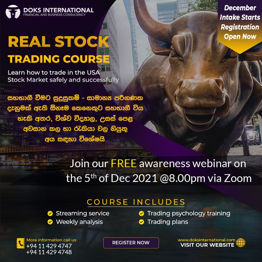 The Real Stock Trading Course On USA Stock Market