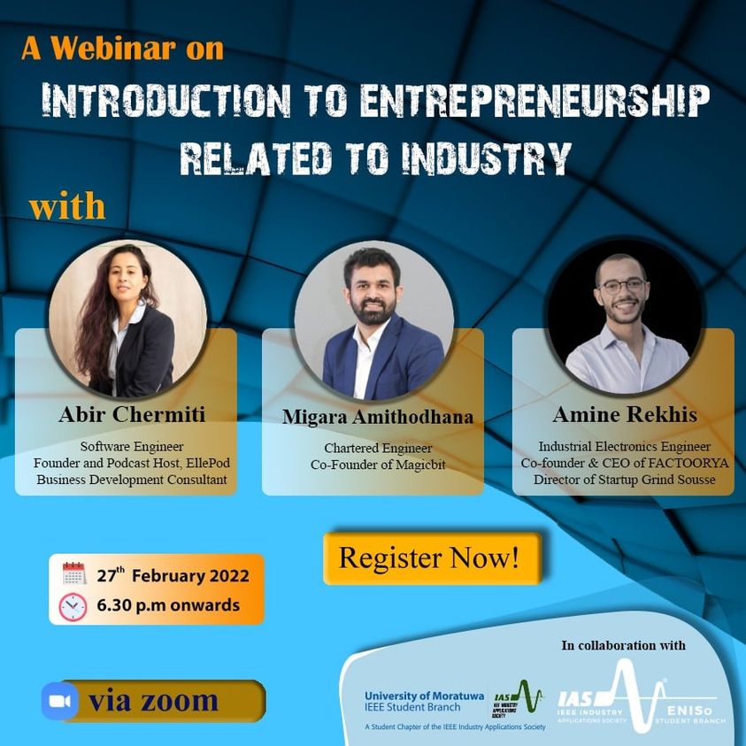 Introduction to entrepreneurship related to industry